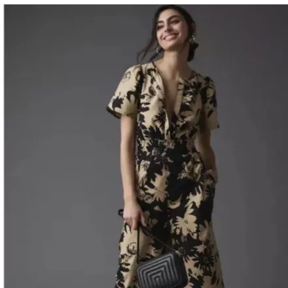 Anthropologie Pants - New Anthropologie The Somerset Jumpsuit sz MP